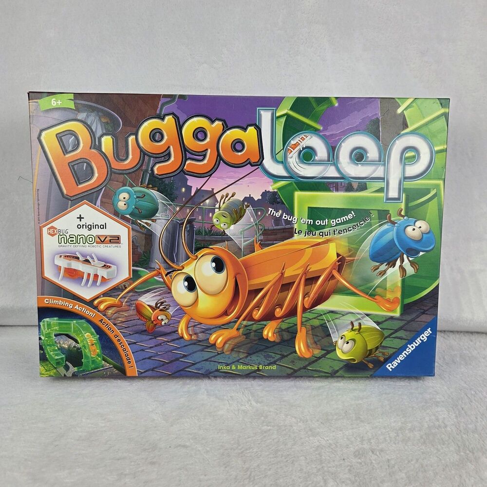 Buggaloop Board Game‎ Ravensburger 2015 Hex Bug Nano COMPLETE & Working